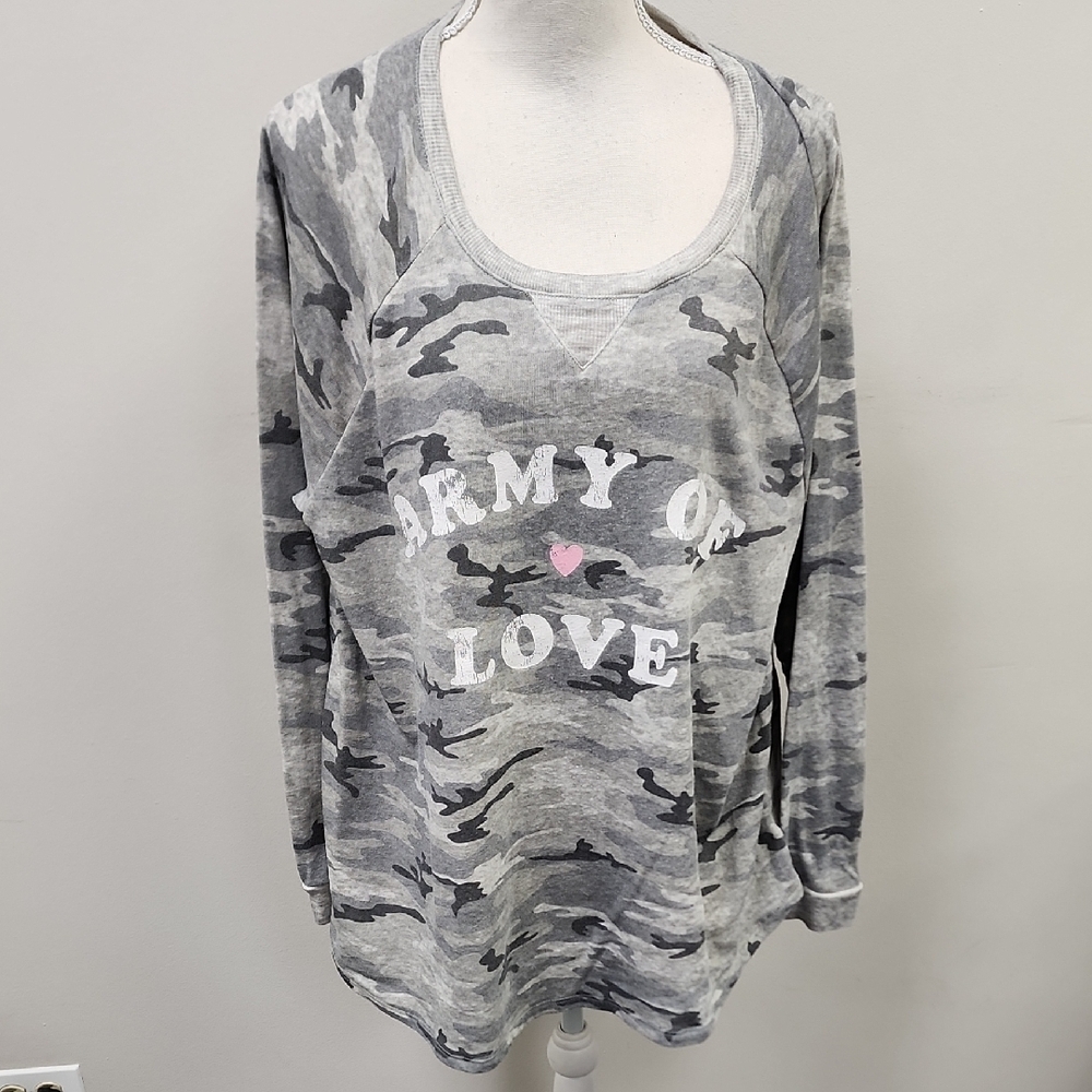 Grayson Threads Gray Camo Sweatshirt